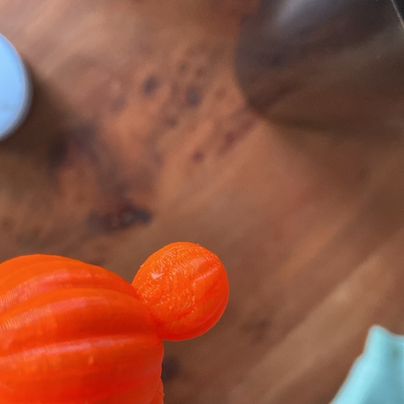 Mickey Mouse pumpkin 3D printed straw topper water cup accessory orange - Picture 13 of 13